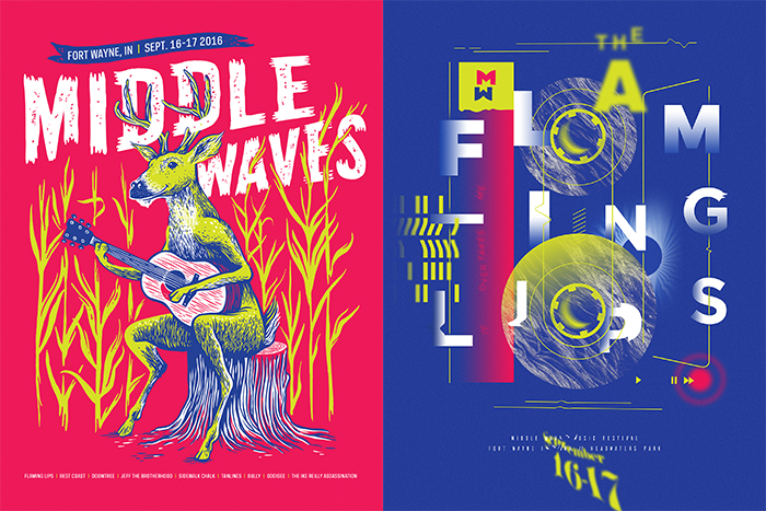 Middle Waves Poster Show